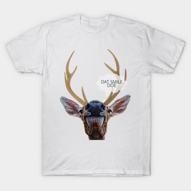 "Dat Smile Doe" Oh Deer, Oh Dear T-Shirt by ArtistryofTCW